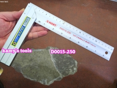 D0015-250 Thước ke góc vuông hợp kim nhôm 250mm C-mart