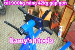 Giá đỡ treo tháo lắp máy động cơ 2000lbs 900kg xoay 360 độ gấp gọn được nặng 42kg không bao bì