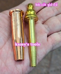 Béc cắt gas Koike lắp đèn cắt gió đá số 00, số 0, số 1, số 2, số 3, số 4