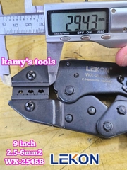 Kìm bấm cos MC4 năng lượng mặt trời Lekon WX-2546B dài 9 inch 2.5-6mm2