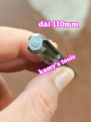 Mũi Khoan Bê Tông Đuôi Gài Avatar 6mm 8mm dài 110mm 6x110mm 8x110mm