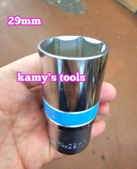 Tuýp 1/2 inch trắng dài Luxtop 25mm 26mm 28mm 29mm