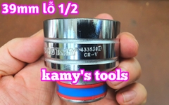 Đầu tuýp đầu khẩu 39mm 1/2 inch Kingtony mở nồi xe tay ga model 433539MR