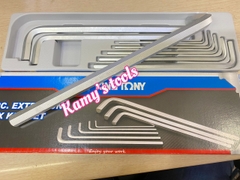 Bộ lục giác 8 cây hệ mét Kingtony 3-14mm model 20208MR01