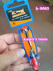 Bút thử điện 2 đầu 3.5mm dài 157mm Kapusi K-9065 100-500v, vít thử điện