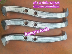 Cảo 3 chấu 12 inch wetools chrome vanadium cao cấp, vam 3 chấu