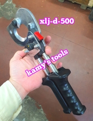 Kìm cắt cáp nhông XLJ-D-500 cắt đồng nhôm 500mm2 40mm cán kéo dài