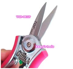 VGP-0611Y Kéo cắt cành cây nhọn 6 inch 150mm cán vàng TOP