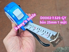 Thước cuộn 7.5m bản 25mm C-Mart model D0002-7.525-GY, thước kéo 7.5 mét