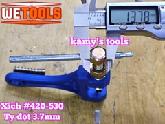 Dụng cụ cắt đột cảo tháo mắt xích sên xe gắn máy 420-530 Wetools WT-HY-1073