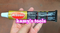 Tuýp kem tẩy làm bóng kim loại autosol metal polish 75ml