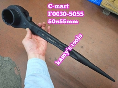 Cờ lê đuôi chuột tự động C-mart 46x50, 50x55 model F0030-4650, F0030-5055