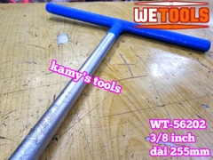 Cần tuýp chữ T 3/8 inch dài 10 inch 255mm Wetools Yes WT-56202