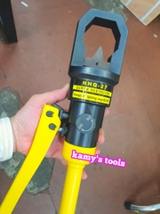 Kìm cắt đai ốc tán bulong thủy lực TLP HHQ-27 20 tấn cắt ty ren M22-M27