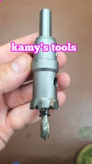 Mũi khoét inox sắt đầu hợp kim công nghệ Đức cao cấp 15mm-53mm