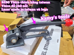 Dụng cụ kìm siết đai thép đai kiện hàng Ybico S290 3/8-3/4 inch tương đương 10-20mm chính hãng đài loan