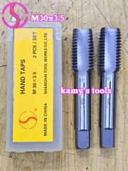 Bộ ta rô taro tạo ren trong Shanghai 30mm M30x3.5