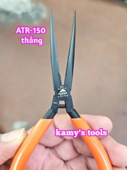 ATR-150S Kìm mũi nhọn không răng loại thẳng mini Fujiya dài 150mm