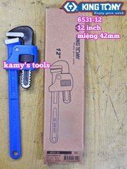 Mỏ lết răng Kingtony 12 inch 300mm 6531-12 mở miệng 42mm