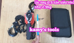 PA LĂNG XÍCH LẮC TAY NITTO 0.5 TẤN 500KG XÍCH DÀI 1.5 MÉT VR-05