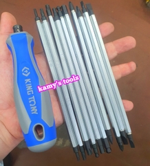 Bộ tua vít 2 đầu hệ mét 11 chi tiết hệ mét Kingtony model 32518MR