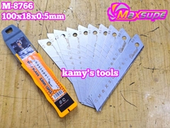 Lưỡi dao rọc giấy rọc cáp 100x18x0.5mm Maxsupe M-8766
