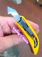 Dao móc câu rọc nhựa mica Asaki AK-8740 C-mart A0003 và lưỡi dao A0003B