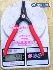 Kìm mở phe thẳng trong ngoài 7 inch Kingtony 66HS-07 66SS-07 mở phe 19-60mm