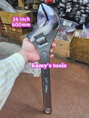 Cờ lê mỏ lết miệng 24 inch 600mm mở miệng 60mm kamytools