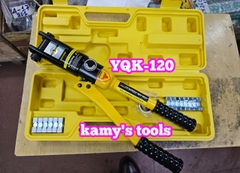 Kìm ép cos thủy lực YQK-120 10-120mm2 Manniu, kìm bấm cos Fresship Extra