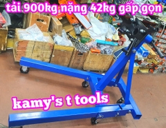 Giá đỡ treo tháo lắp máy động cơ 2000lbs 900kg xoay 360 độ gấp gọn được nặng 42kg không bao bì