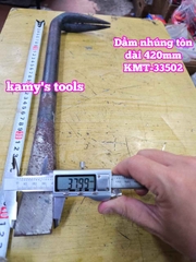 Dằm nhúng tôn dầm nắn tôn xà beng mỏ vịt sửa chữa tạo hình ô tô dài 380mm 420mm Kamytools KMT-33501 KMT-33502