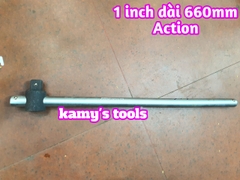 Cần trượt 1 inch Action dài 660mm