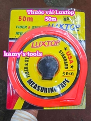 Thước dây vải cuộn 50 mét Luxtop LT-FT50 thước vải 50m