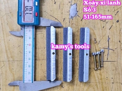 Dụng cụ doa mài xoáy lồng xy lanh động cơ 3 inch 51-165mm dài 300mm L+R+T và Bộ 3 đá mài (bán lẻ từng món)