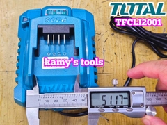 Đế sạc pin 20V P20S Total TFCLI2001