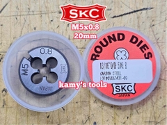Bàn ren SKC M5x0.8 (5x0.8) đường kính 13/16 inch 20mm SKC-432005A