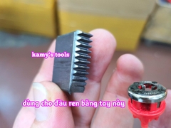 Lưỡi dao tiện ren ống bằng tay 13mm 17mm 21mm 27mm 34mm 42mm 49mm 60mm để lắp vào các đầu tiện ren (1 bộ 4 lưỡi)