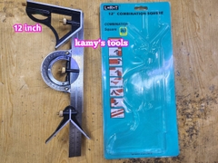 Thước đo góc ê ke góc vuông đa năng L+R+T dài 12 inch 305mm