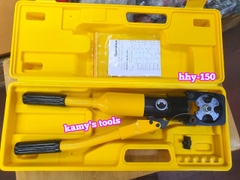 Kìm ép cos thủy lực TLP HHY-150 dạng chấm 11 tấn 14mm2-150mm2