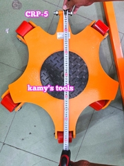 Con rùa lăn chuyển hàng xoay 360 độ 4 tấn CRP-5 với 5 bánh xe có tay cầm điều hướng Kawasaki