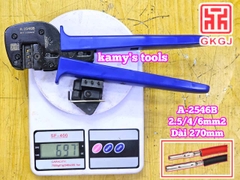 Kìm bấm cos năng lượng mặt trời MC4 2.5-4-6mm2 dài 270mm GKGJ A-2546B