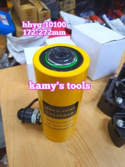 HHYG-10100 Kích thủy lực 10 tấn hành trình 100mm TLP 172mm-272mm có ron che bụi