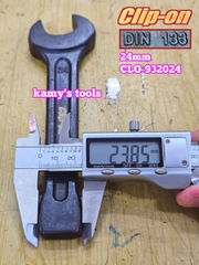 Cờ lê miệng đóng 24mm DIN133 Clip-On CLO-932024