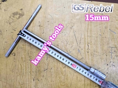Cần tuýp chữ T Rebel không bọc 15mm dài 300mm