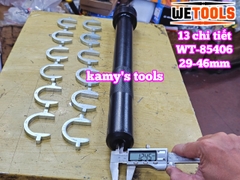 Bộ vam cảo rotuyn lái trong đầu cờ lê 13 chi tiết 29-46mm Wetools WT-85406