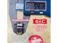Bàn ren SKC M12x1.75 (12x1.75) đường kính 1 inch 25mm SKC-432512A