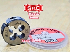 Bàn ren SKC M6x1.0 (6x1.0) đường kính 13/16 inch 20mm SKC-432006A