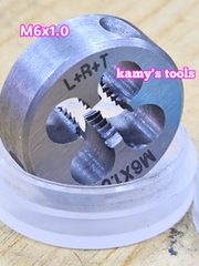 Bàn ren M6x1.0 (6x1.0) L+R+T (LRT) dụng cụ tạo ren ngoài bulong
