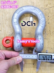 Ma ní omega chốt vặn ren SHBC-007 DCH 8.5 tấn 1 inch đường kính ty ren 28mm